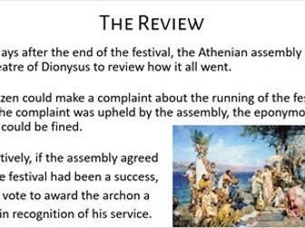 Myth and Religion - Unit 5, Lesson 2: City Dionysia