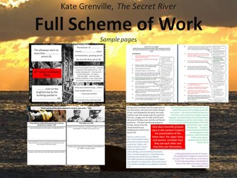 GCSE SOW for Kate Grenville, "The Secret River"