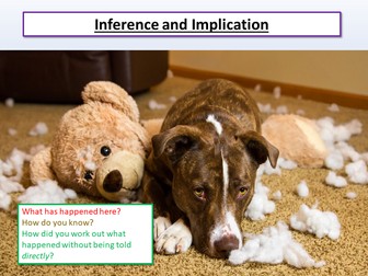 KS3 English Imply and Infer