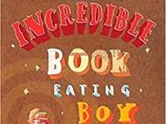 The Incredible Book Eating Boy KS2 Planning