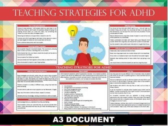 Teaching Strategies for ADHD