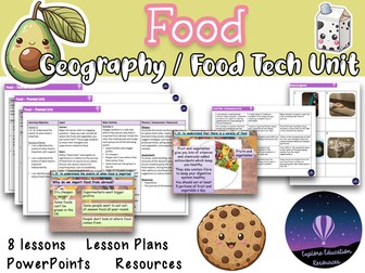 KS2 Food Unit – 8 Outstanding Lessons (Geography & Food Technology)