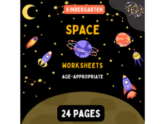 Exploring the Cosmos: Kindergarten Space Adventure Worksheets