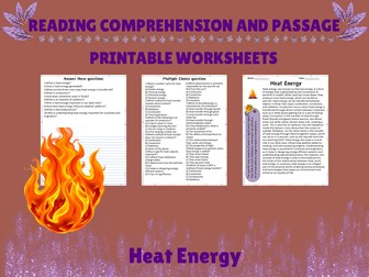 Understanding Heat Energy: A Comprehensive Reading Passage with Questions