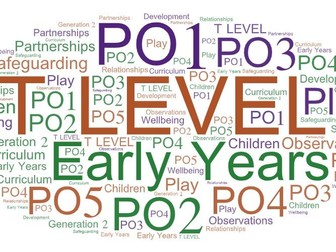 Complete package for T Level Early Years Year 2 Gen 2