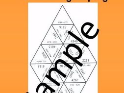 4 - Digit Subtraction Without Regrouping – Math puzzle