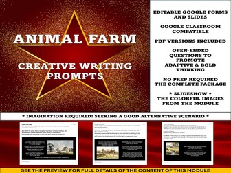 Creative Writing Prompts for Animal Farm Literary Module