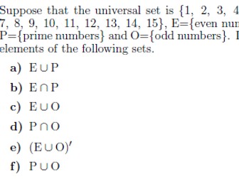 Sets-Set notation worksheets (with solutions) | Teaching Resources