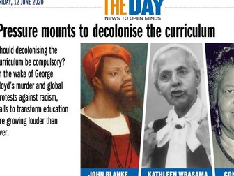 KS3-5 debate: Should we decolonise the curriculum?