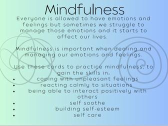 Mindfulness Cards