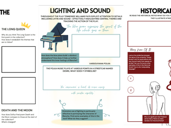 A Level AQA English Literature A Paper 2B - 3 Revision Workbooks