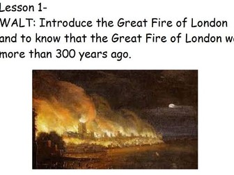 Intro to Great Fire of London slides