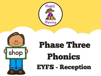 Phase 3 Phonics Letters and Sounds - Planning, PowerPoints and Resources - EYFS
