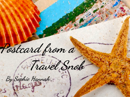 Postcard from a travel snob essay 04 picture