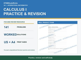 Calculus I Practice Workbook & Revision