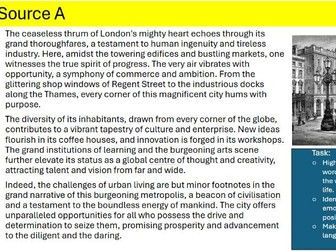 Language paper 2 AQA 8 Lessons and resources