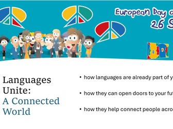 European Day of Languages Assembly 2026 - Languages Unite