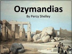 Creative writing ozymandias image