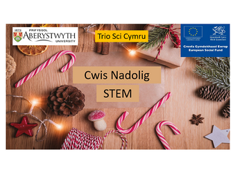 Cwis Nadolig STEM