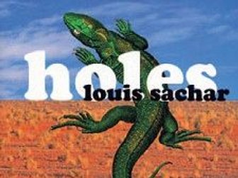 Holes by Louis Sachar - Chapter 34 - Reading Extract Assessment Paper - KS3