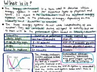 The Energy Continuum (Energy Systems PE)