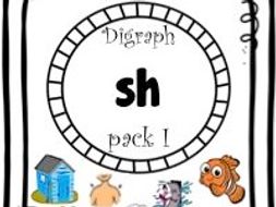 Digraph 'sh' Pack 1 (sample) | Teaching Resources