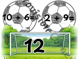 Football theme- addition and subtraction within 20