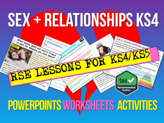 Relationships and Sex Education KS4