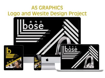 AS Graphics Logo and Website Design Project - 5 Weeks