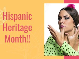 Hispanic Heritage Month Lesson - PowerPoint
