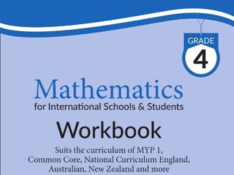 Grade 4 Mathematics Workbook PYP, Common core, Year 4 | BeeOne
