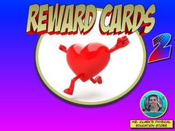 Physical Education Reward Cards 2