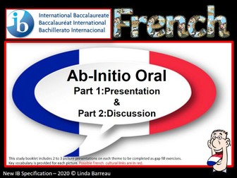 IB French  Ab Initio - Oral - Parts 1 & 2 Picture presentations