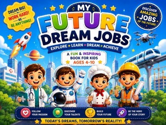 My Future Dream Jobs _Coloring book for kids