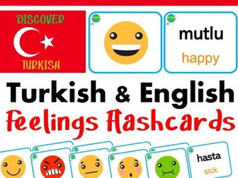 Turkish / English Flashcards - Feelings / Duygular