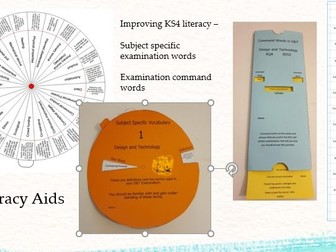 8552 AQA Key Word and Command Word Litracy Pack  (3 resources)