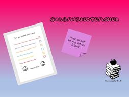 daily teacher end of day check list of jobs to do list by
