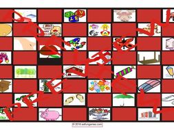 There Is versus There Are Checker Board Game