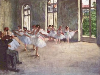 Edgar Degas' quotes on painting & life in Paris' Impressionism - free resource, French art history