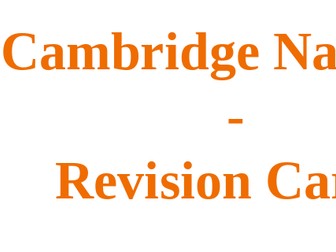 Cambridge National Sport Studies - Exam Content.