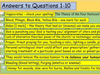 Medieval Medicine Knowledge Quiz - Questions and Answers