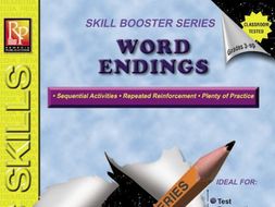Word Endings: Skill Booster Series