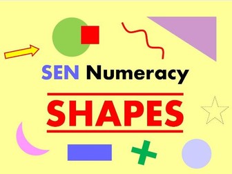 SEN Numeracy - SHAPES