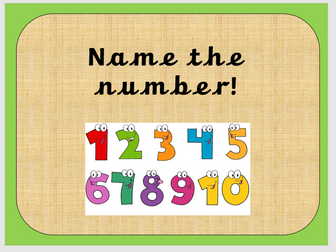 EYFS Maths quick starters