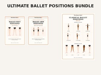 Ultimate Ballet Positions Resource Bundle