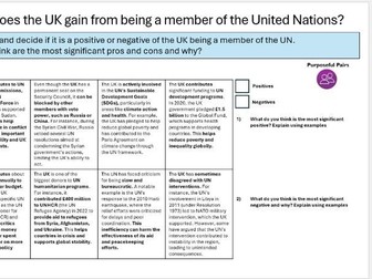 GCSE Citizenship United Nations