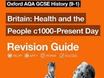 AQA Britain: Health and the People Revision Booklet