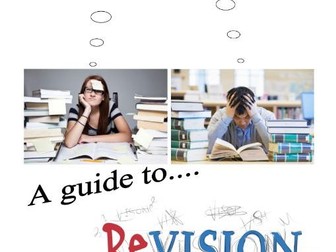 Revision Guide Booklet for Students and Parents & Revision technique posters.