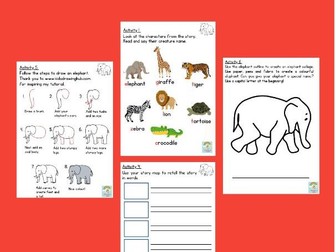Elmer The Elephant Activity & Certificate Pack