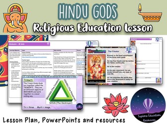 KS2 Hindu Gods - Outstanding RE Lesson